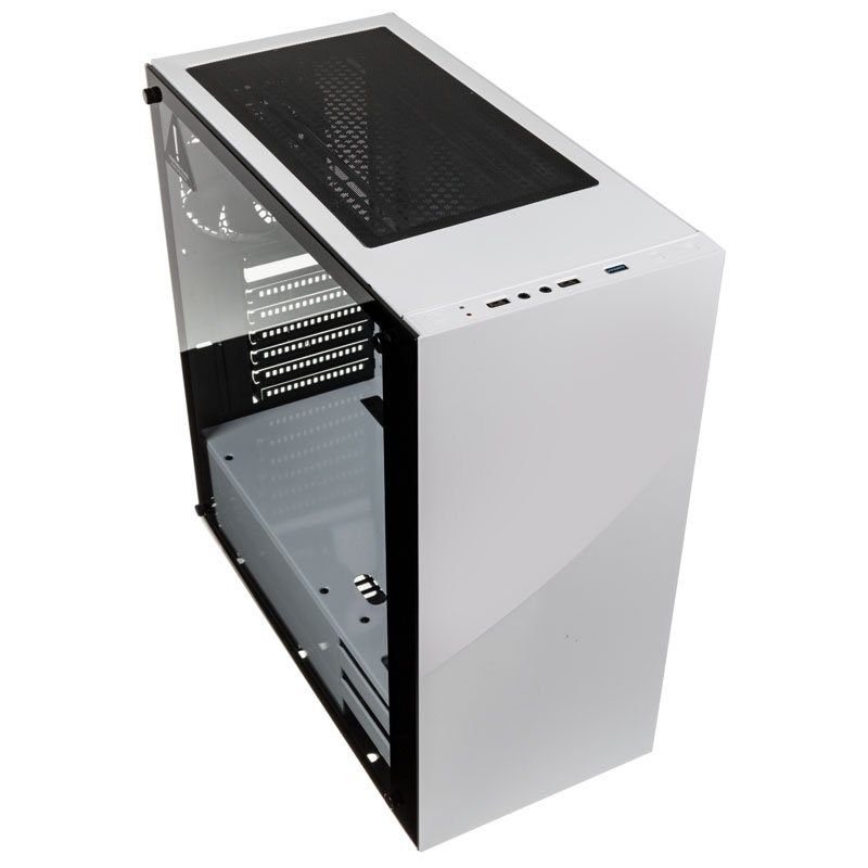 Kolink Stronghold Midi-Tower  Tempered Glass - white_2