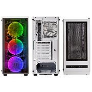 Kolink Observatory RGB Mid Tower  Tempered Glass - White Window_3