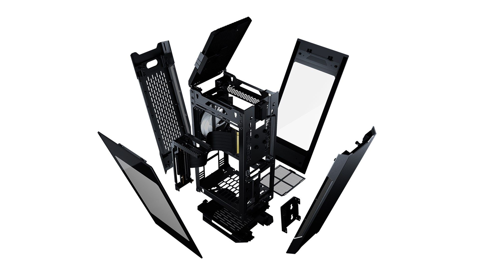 PHANTEKS Evolv Shift 2 Mini-ITX Case  Tempered Glass  ARGB - black_9