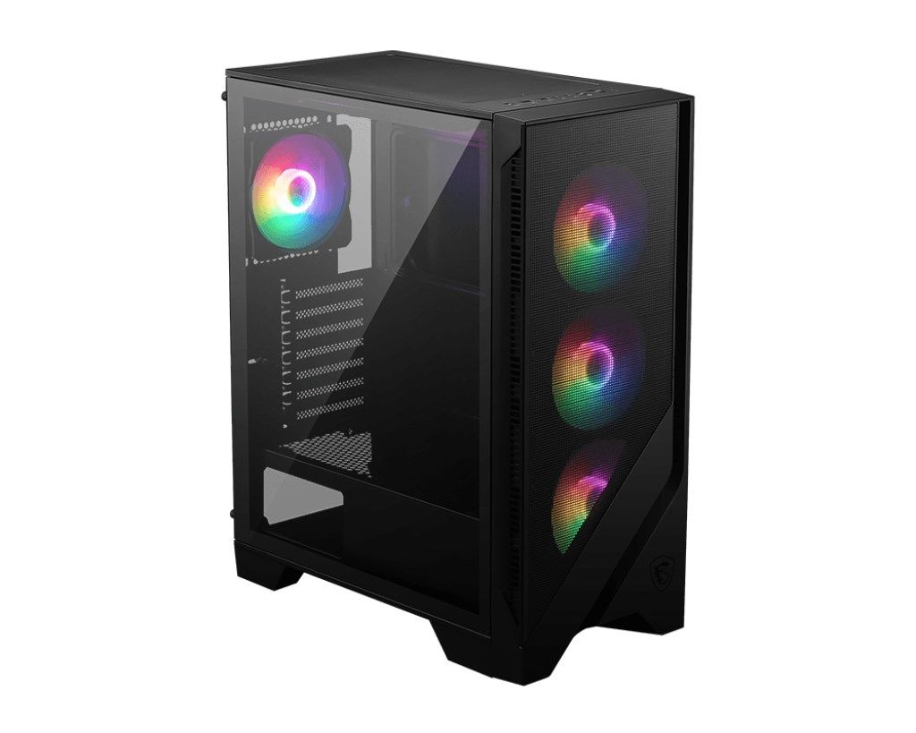 MSI MAG FORGE 120A AIRFLOW computer case Midi Tower Black  Transparent_2