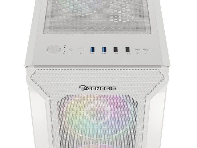 Genesis CASE MIDI TOWER IRID 505 ARGB White NPC-1872_16