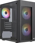 Aerocool HEXFORMBKV2 Micro ATX PC Case 3 Fans FRGB Black_6