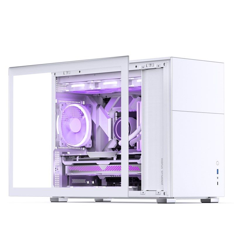 Jonsbo D31 Micro-ATX Case  Tempered Glass - white_11