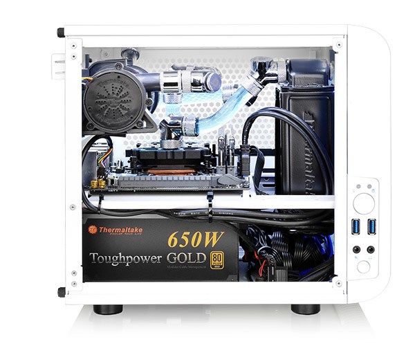 Thermaltake Core V1 Snow Edition Cube White_2