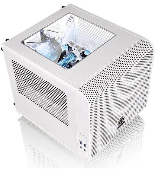 Thermaltake Core V1 Snow Edition Cube White_15