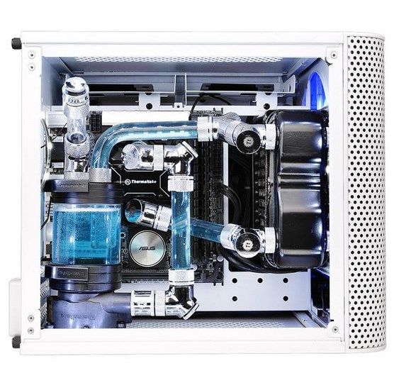 Thermaltake Core V1 Snow Edition Cube White_18