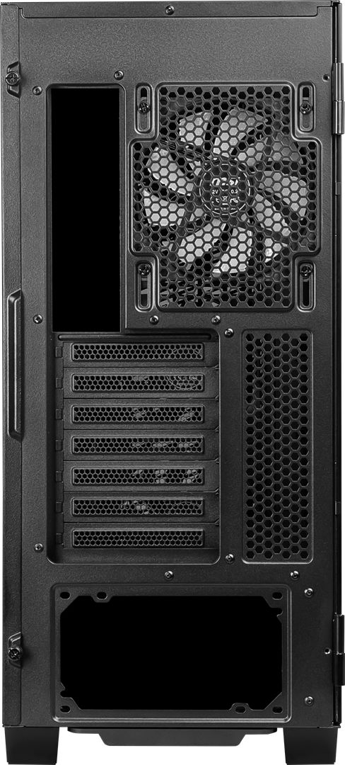 MSI MPG VELOX 100P AIRFLOW Mid Tower Gaming Computer Case 'Black  3x 120mm Fan + 1x 120mm ARGB Fan  ARGB light strip  USB Type-C  1x Tempered Glass  Center  E-ATX  ATX  mATX  mini-ITX'_3