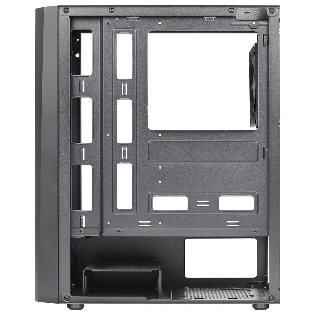 Aerocool DELTABKV1 ATX PC Case RGB Front Full Side Window 12cm Fan Black_5