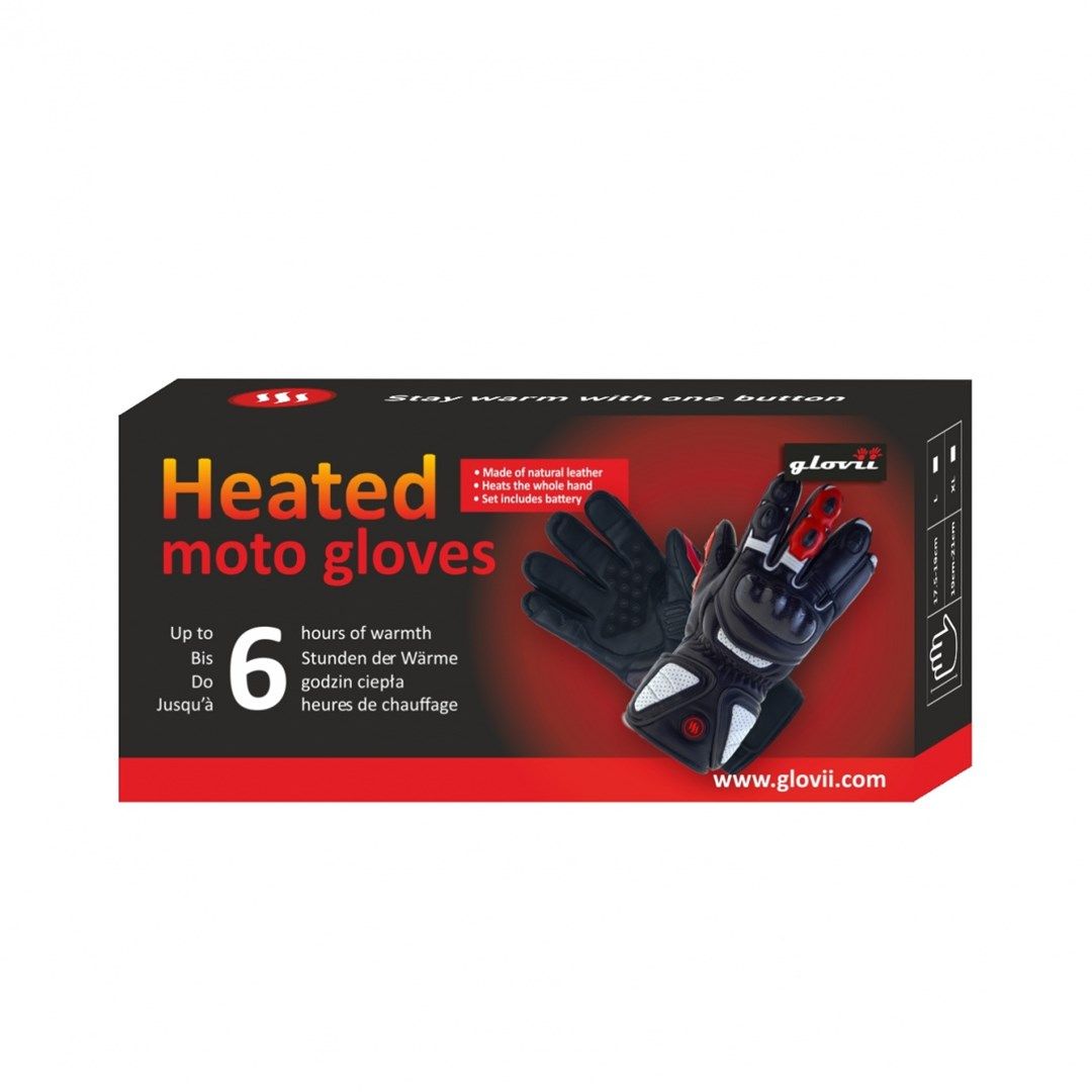 GLOVII HEATED MOTORCYCLE GLOVES XL  GDBXL_9