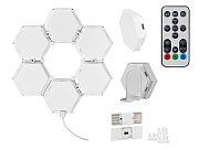 Tracer hexagonal RGB Ambience lamps - Smart Hexagon TRAOSW47256