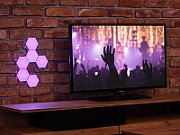 Tracer hexagonal RGB Ambience lamps - Smart Hexagon TRAOSW47256