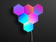 Tracer hexagonal RGB Ambience lamps - Smart Hexagon TRAOSW47256