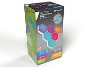 Tracer hexagonal RGB Ambience lamps - Smart Hexagon TRAOSW47256