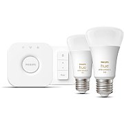 HUE STARTER KIT 2X LED BULB BULB 8/ 75W E27 2200-6500K 1055LM A60 + BRIDGE + REGULATOR
