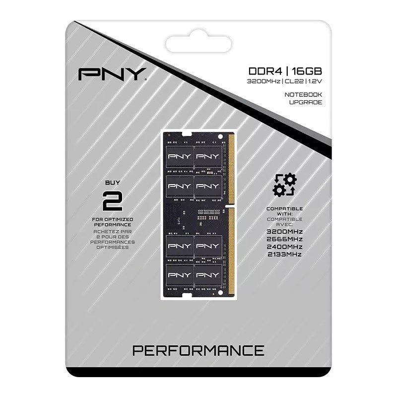 Computer memory PNY MN16GSD43200-SI RAM module 16GB DDR4 SODIMM 3200MHZ_2