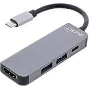 InLine multifunction hub USB 3.2  1x USB-C  2x USB-A  HDMI_1