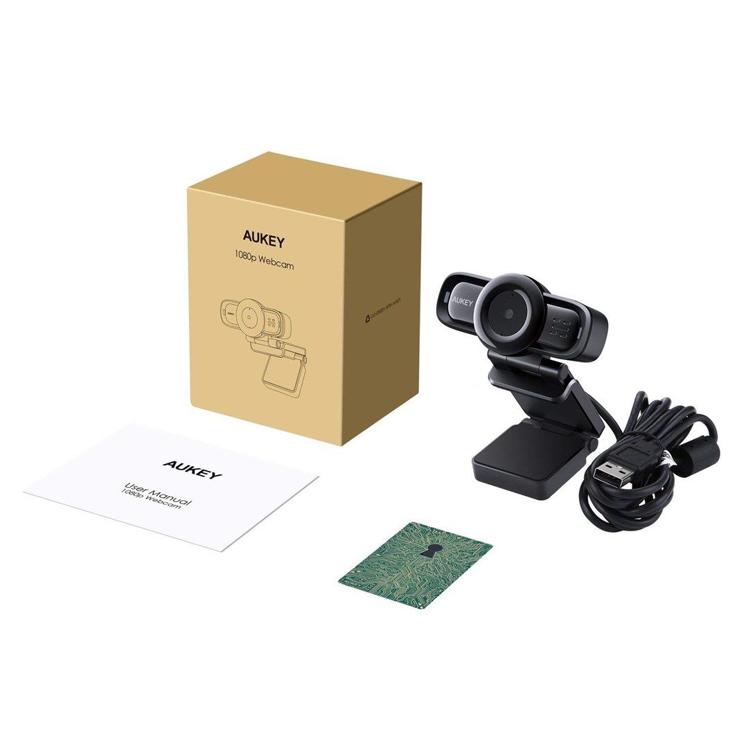 AUKEY PC-LM3 webcam 2 MP 1920 x 1080 pixels USB 2.0 Black_3