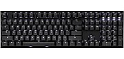 Ducky One 2 Backlit PBT Gaming Keyboard  MX Blue  White LED - Black_1