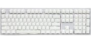 Ducky One 2 White Edition PBT Gaming Keyboard  MX-Blue  White LED - White_1