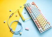 Ducky Premicord Cotton Candy Coiled Cable  USB Type-C to Type-A - 1.8m_1