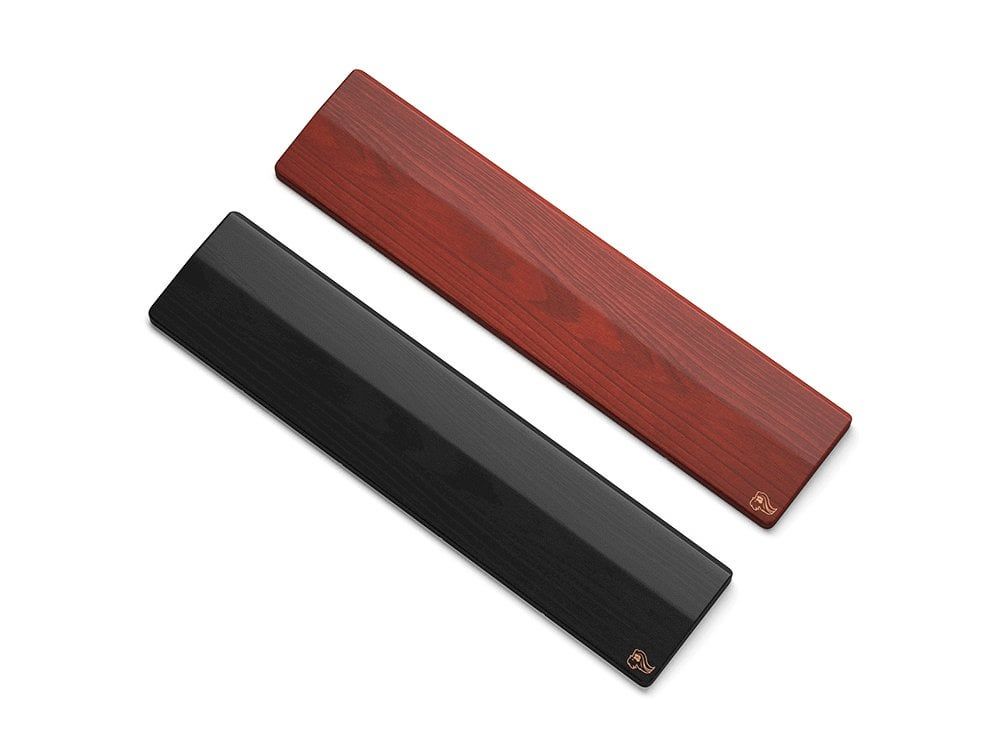 Glorious Keyboard Wrist Rest  Compact  Wood - Reddish Brown_2