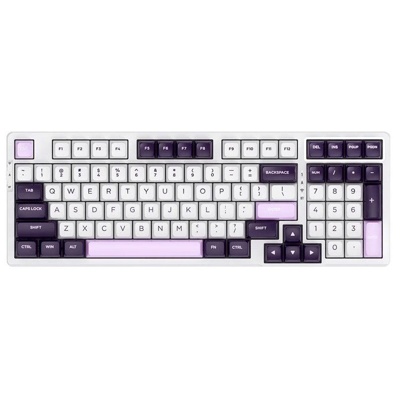 VGN V98Pro V2 Gaming Keyboard  Berry Ice Cream - Forest (US)_2