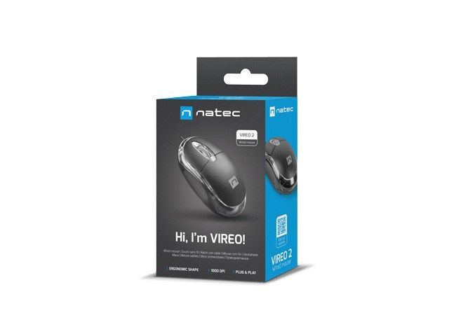 NATEC MOUSE VIREO 2 1000DPI BLACK_4