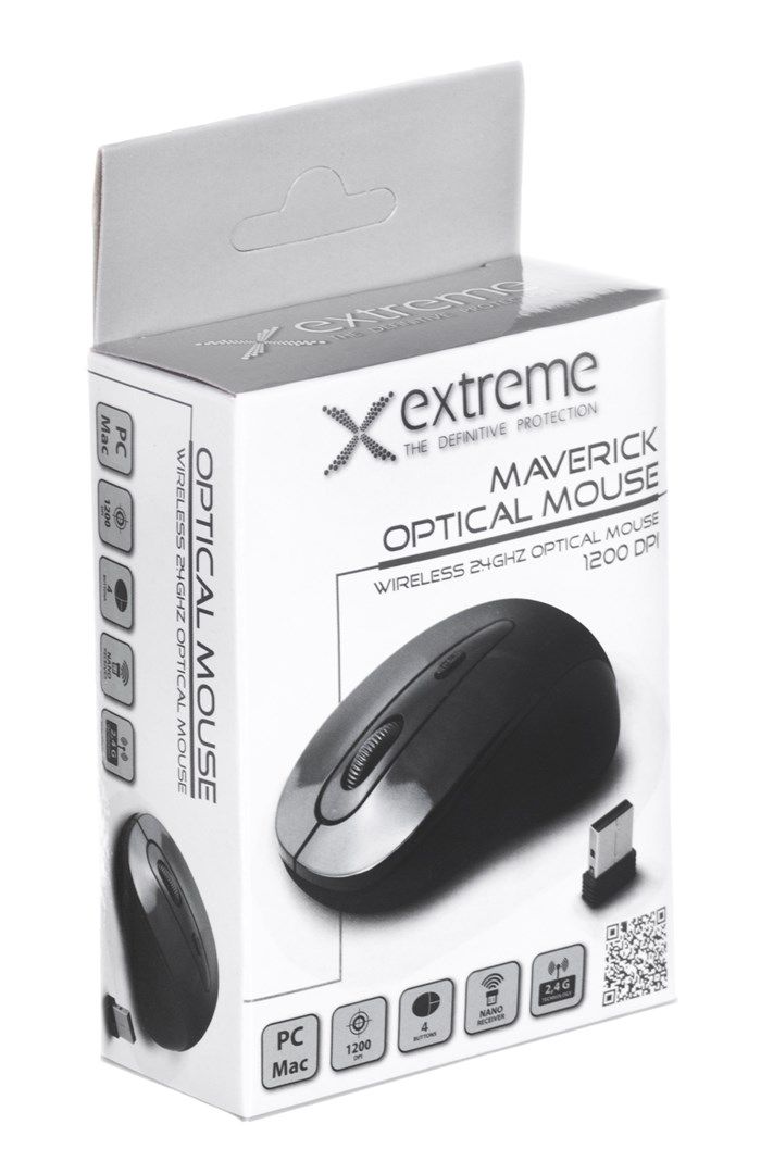 Extreme XM104K mouse USB Type-A Optical 1000 DPI On the right side_5