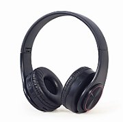 Gembird BHP-LED-01 headphones/headset Wired & Wireless Head-band Music/Everyday Micro-USB Bluetooth Black_1