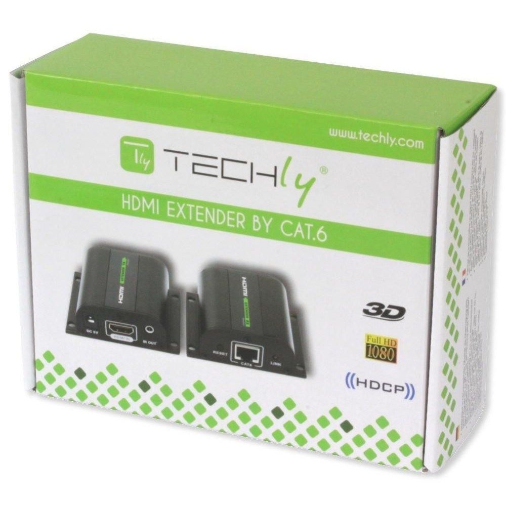 Techly Extender HDMI Full HD on cable Cat.5E / 6 / 6A / 7 max 60m Autoregulated IDATA EXT-E70I_2