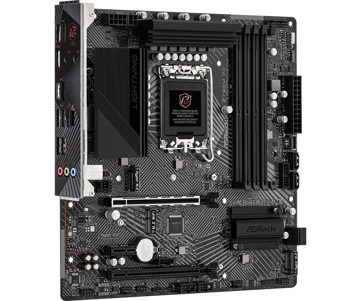 Asrock Z790M PG Lightning/D4 Intel Z790 LGA 1700 micro ATX_5