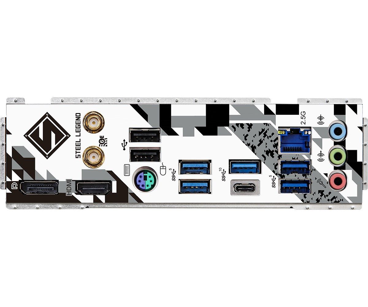 Asrock B760M Steel Legend WiFi Intel B760 LGA 1700 micro ATX_5