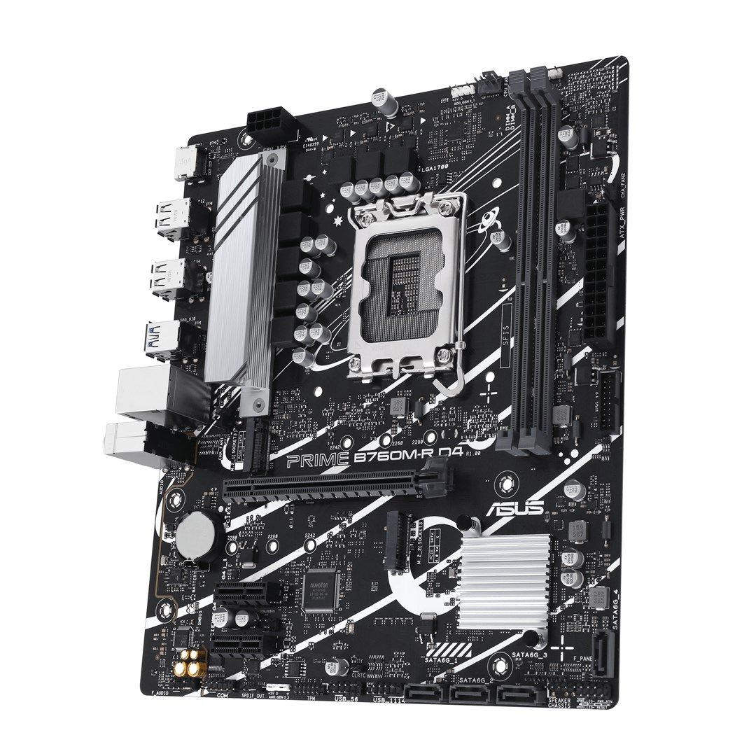 ASUS PRIME B760M-R D4 Intel B760 LGA 1700 micro ATX_4