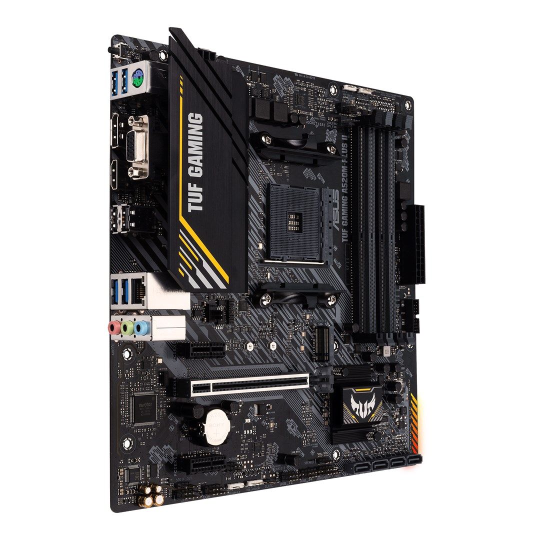 ASUS TUF GAMING A520M-PLUS II AMD A520 Socket AM4 micro ATX_9