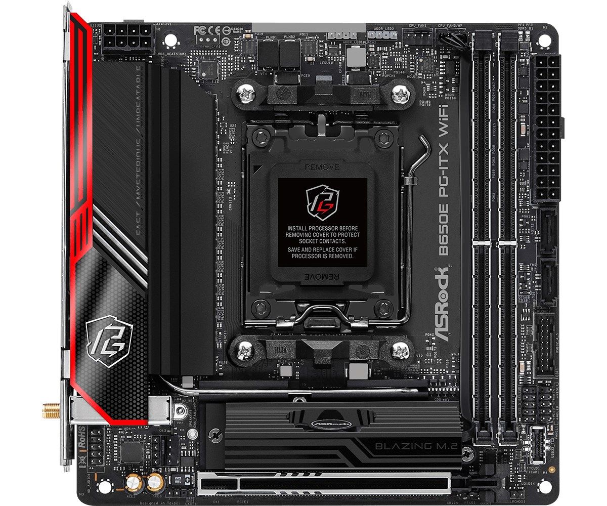 Asrock B650E PG-ITX WiFi AMD B650 Socket AM5 mini ITX_2