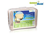 UV shader garden sail GreenBlue  polyester  4m square  cream  water-repellent surface  GB504_7