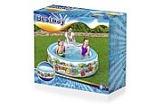 3-chamber inflatable pool 152x51cm in box B51121_1