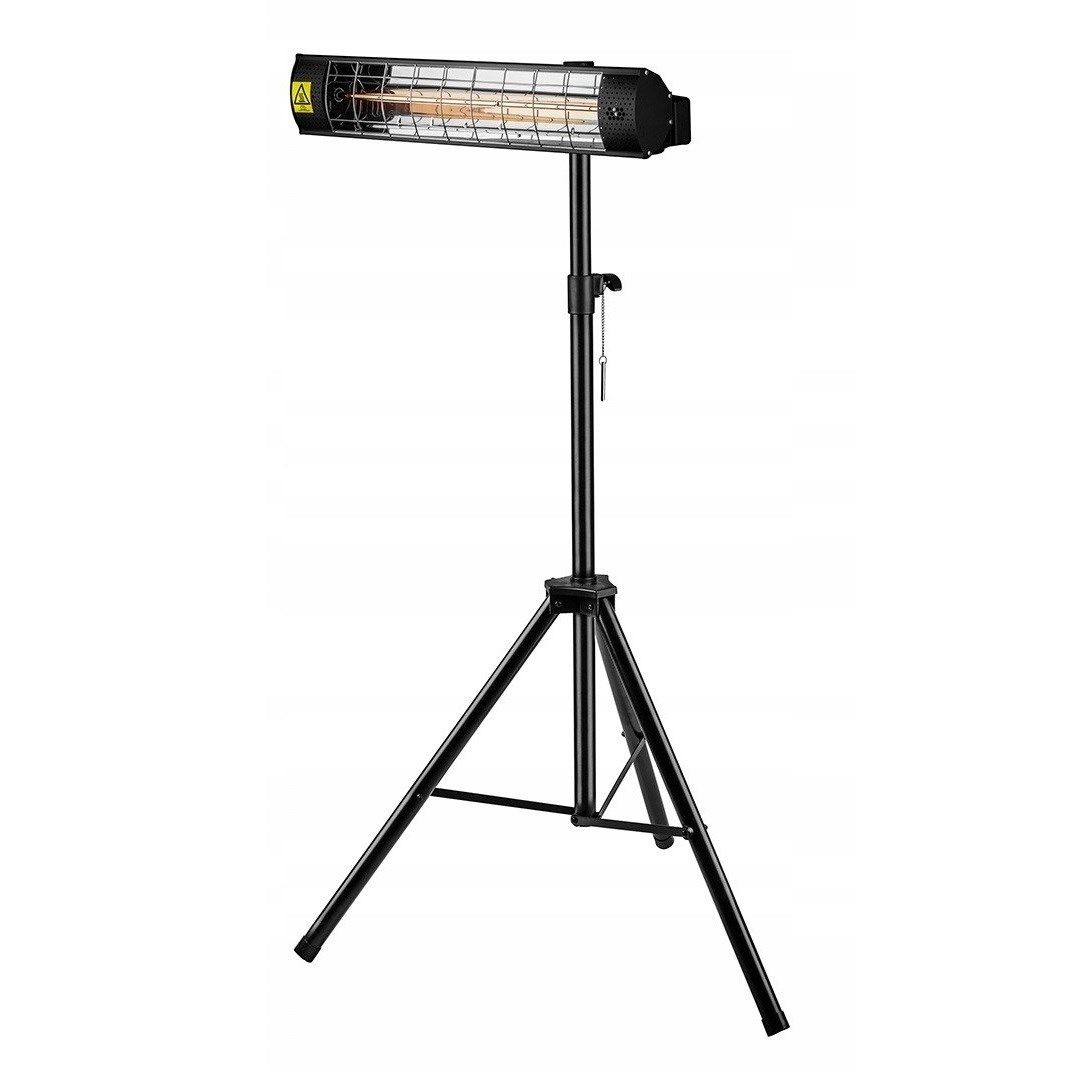 Radiant heater tripod height 1.1 - 1.8 m_3