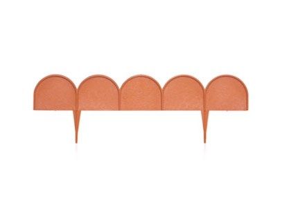 PROSPERPLAST GARDEN EDGING 10m GARDEN LINE TERRACOTTA_5