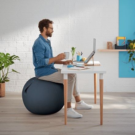 Leitz Ergo Cosy Seat Ball grey_2