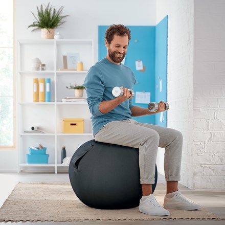 Leitz Ergo Cosy Seat Ball grey_11