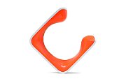 HORNIT Clug MTB XL bike holder white/orange XWO2589_6