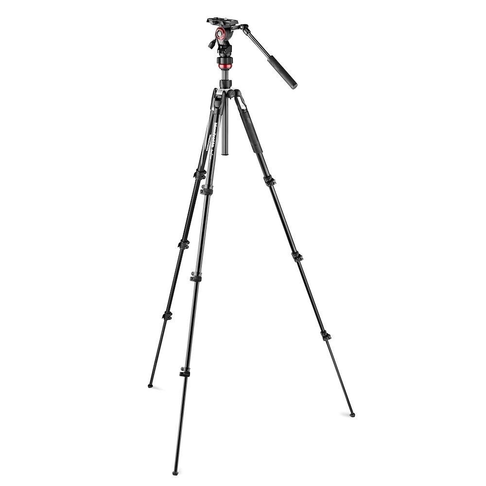 Manfrotto MVKBFRL-LIVE tripod Digital/film cameras 3 leg(s) Black  Silver_12