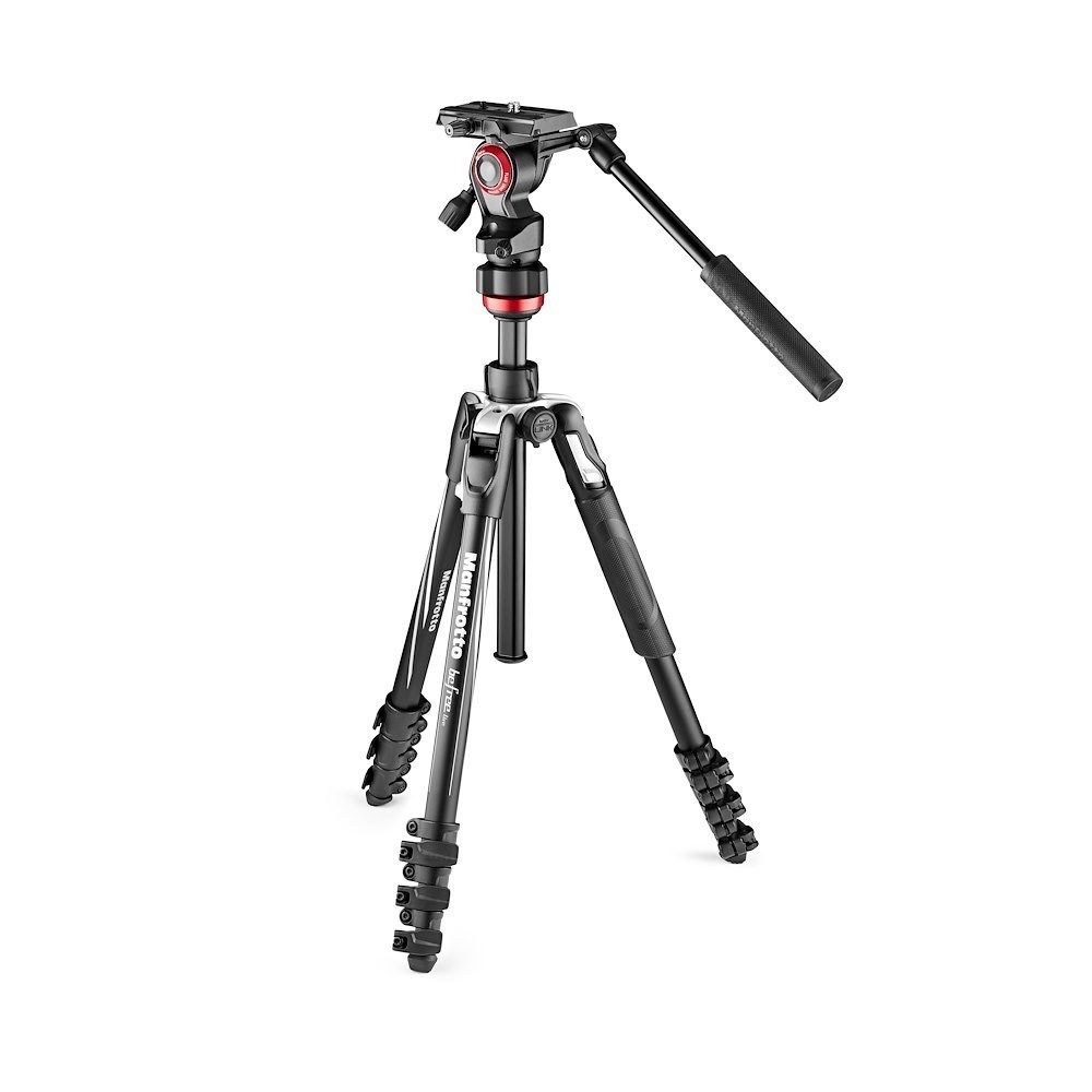 Manfrotto MVKBFRL-LIVE tripod Digital/film cameras 3 leg(s) Black  Silver_7