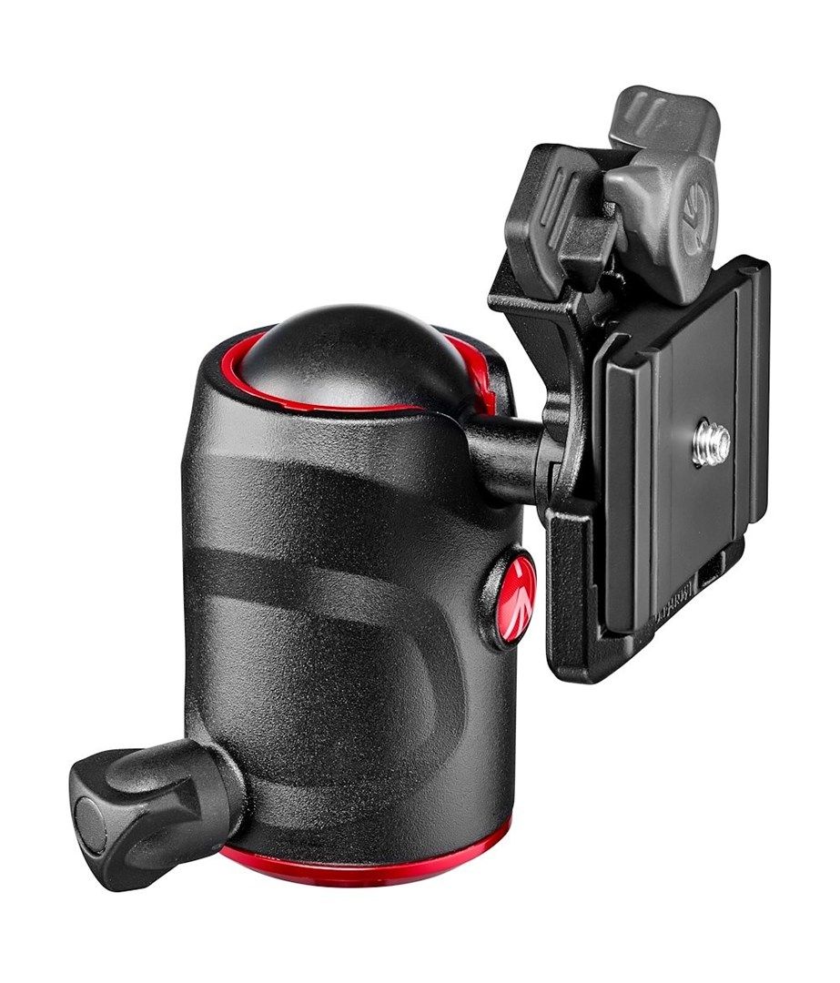 Manfrotto MH496-BH tripod head Black Aluminium 1/4  Ball_6