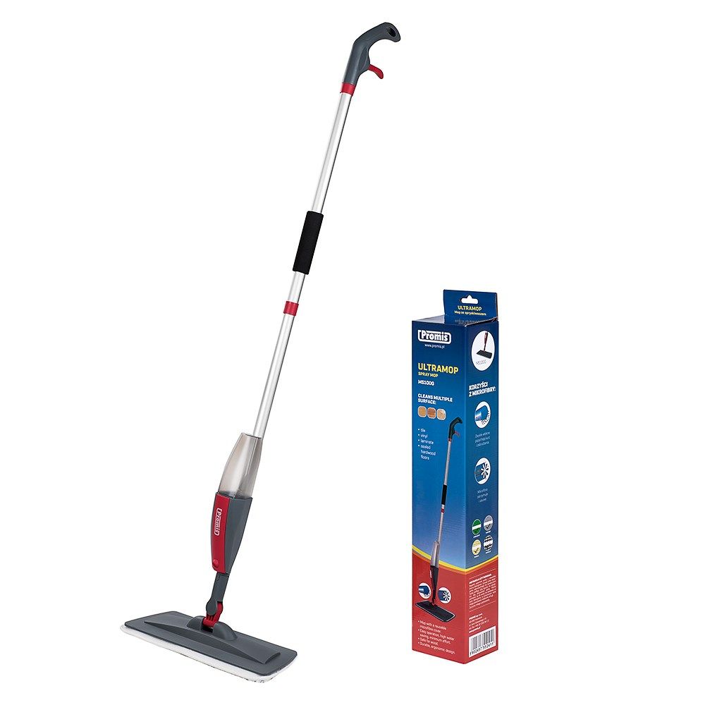 PROMIS Spray mop  grey-red_2