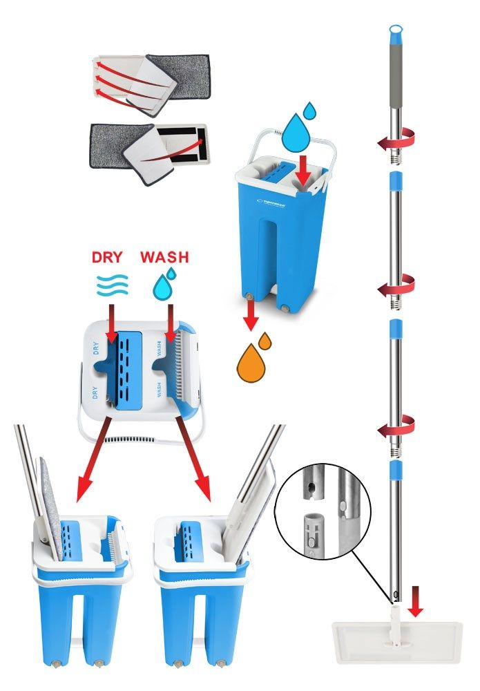 Esperanza EHS004 Rotary Mop_5