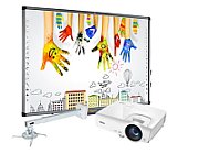 AVTEK EDU2 Kit: TT-Board 80 Pro  Vivitek DX283ST (short throw projector  DLP  XGA  3600 ANSI)  WM1200_8