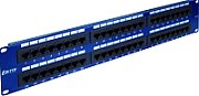 EMITERNET PANEL 19   48XRJ45 UTP CAT.5E (2U) BLUE DCN/PPFA652K488C5E_1