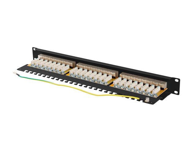 Lanberg PPSA-1024-B patch panel 1U_5